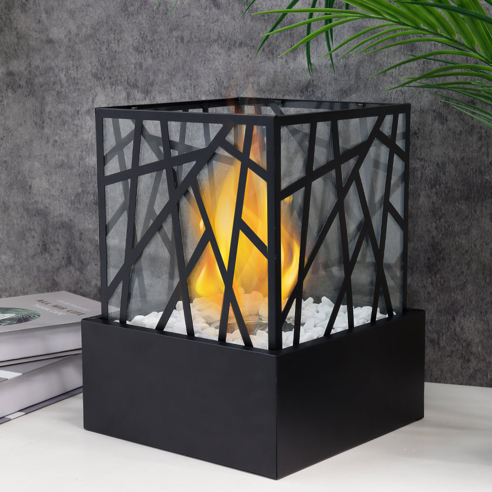 Design Portable Bio Ethanol Fire Pit Bowl Indoor Outdoor
