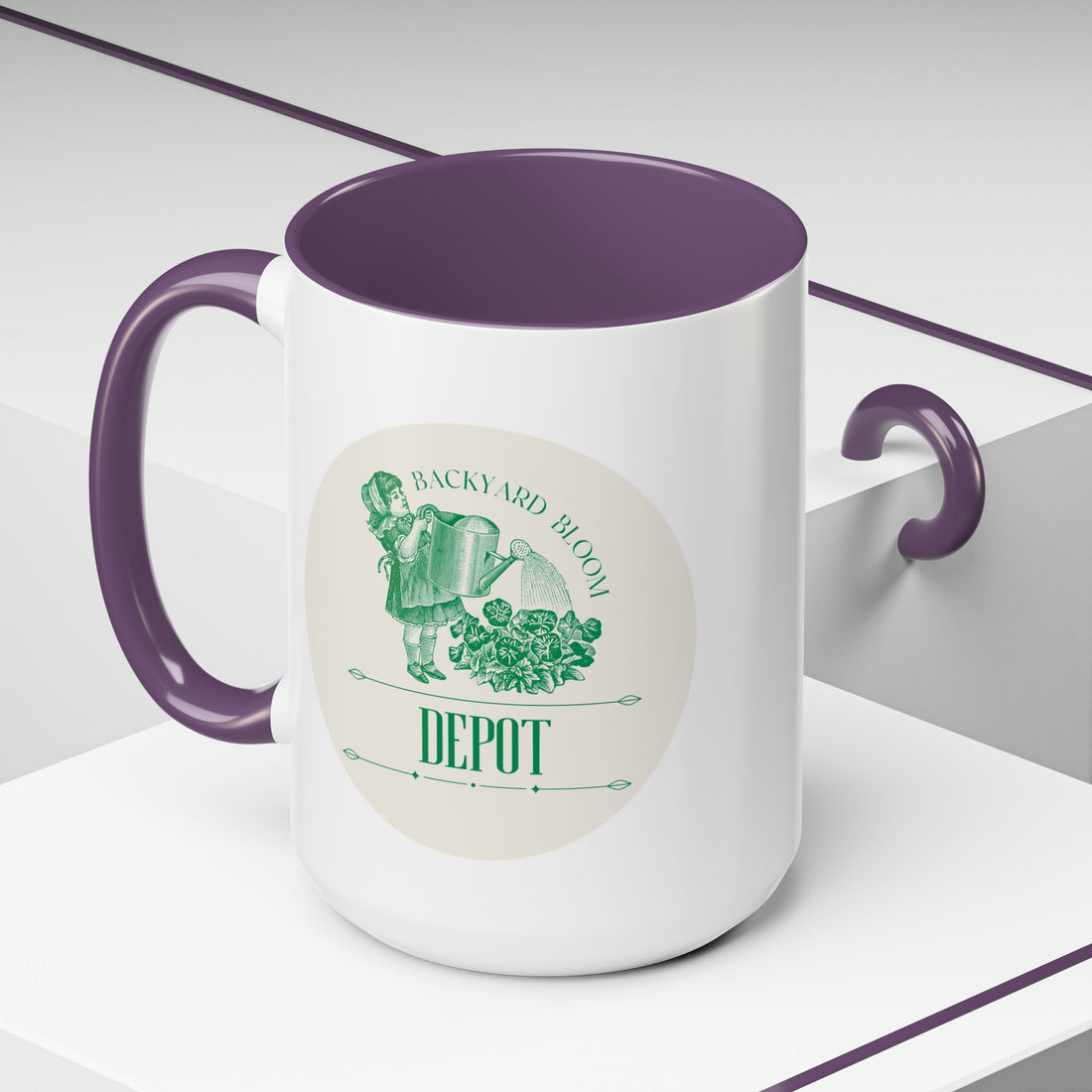 Backyard Bloom Depot Accent Coffee Mug (11/15oz)