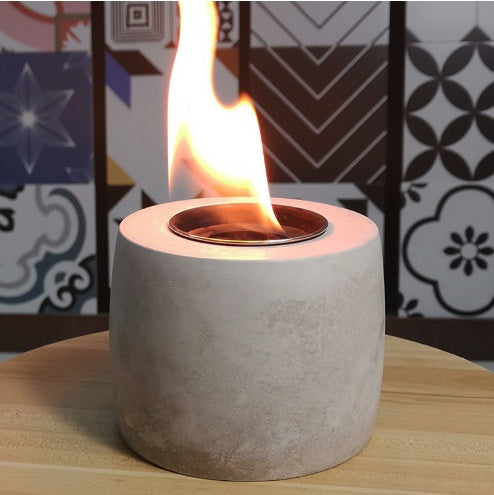 Portable Alcohol Stove Desktop Fireplace for Indoor Outdoor Heating Use