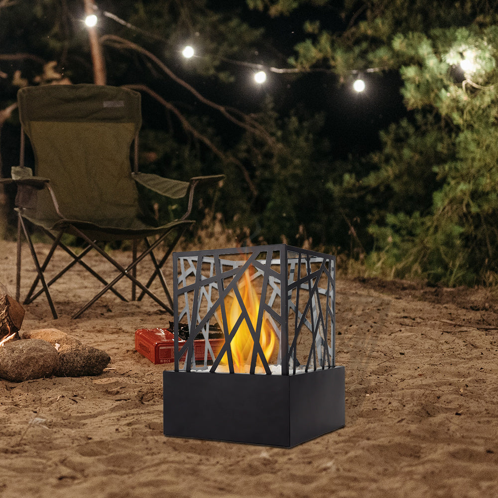 Design Portable Bio Ethanol Fire Pit Bowl Indoor Outdoor