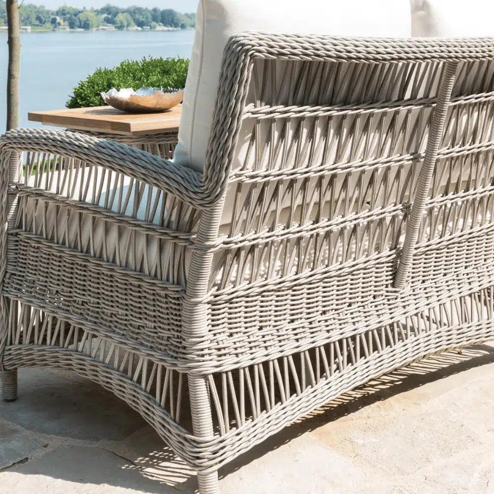 Wicker Patio Furniture Set Loveseat & Chairs