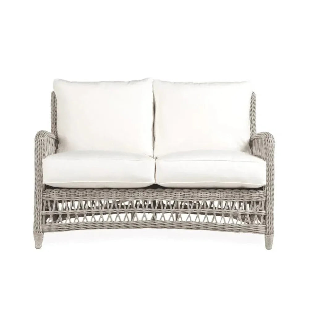 Wicker Patio Furniture Set Loveseat & Chairs