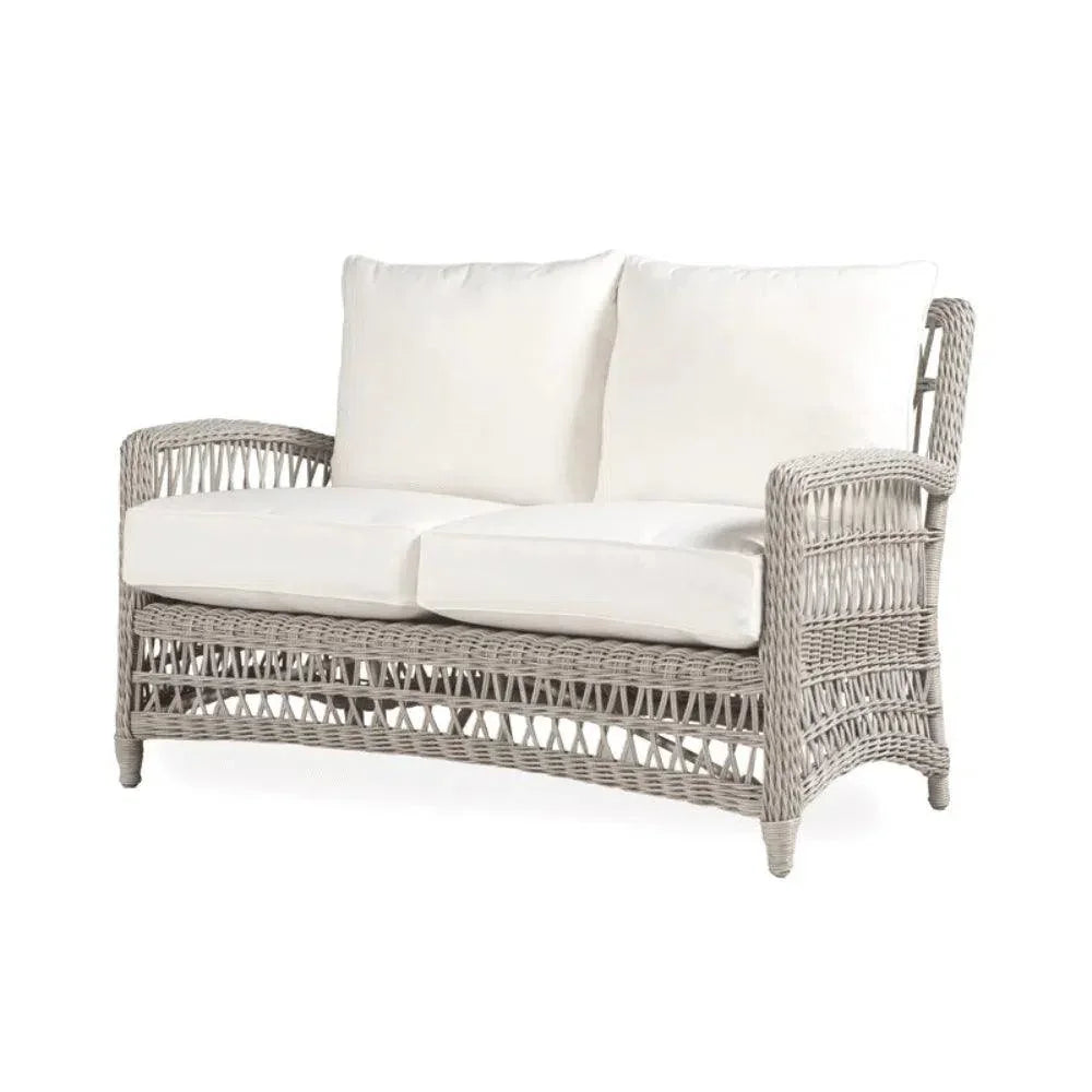 Wicker Patio Furniture Set Loveseat & Chairs