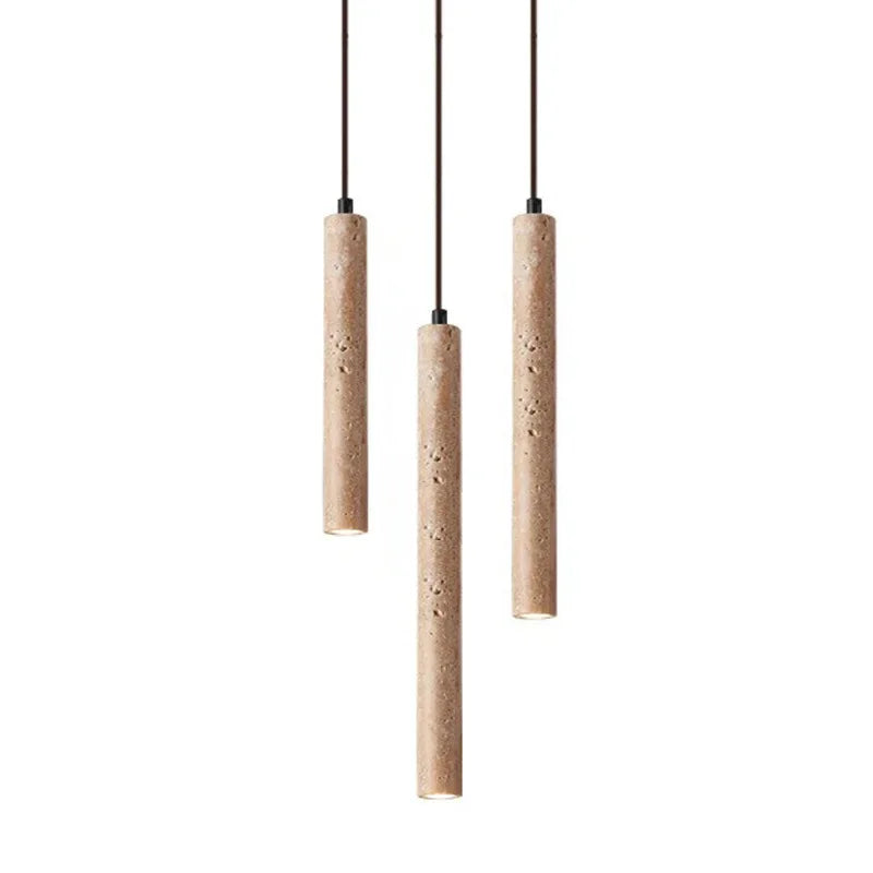 Yellow Stone Pendant Light Decor