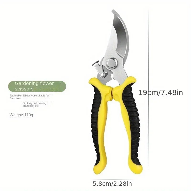Stainless Steel Gardening Shears for Pruning Branches Trees Flowers