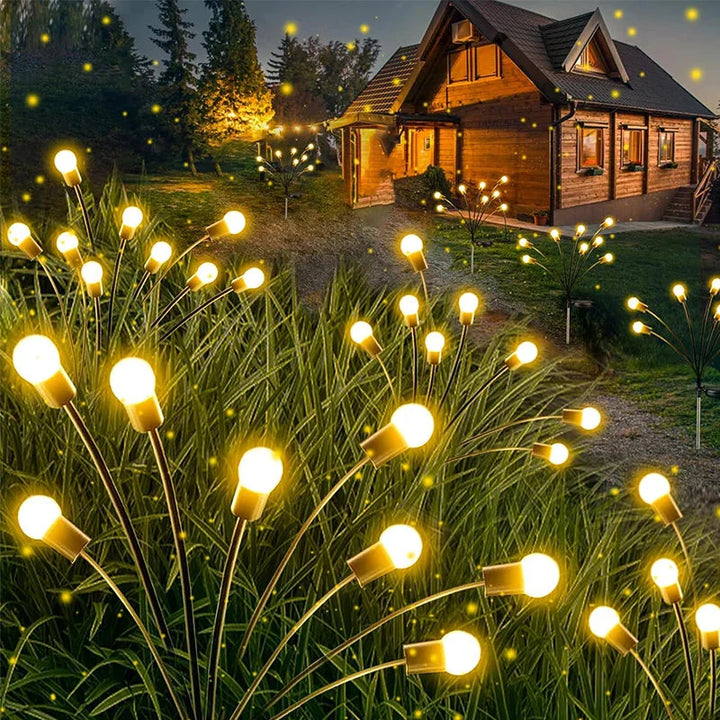 Upgraded Solar Firefly Garden Lights – Outdoor Waterproof Decorative Lights