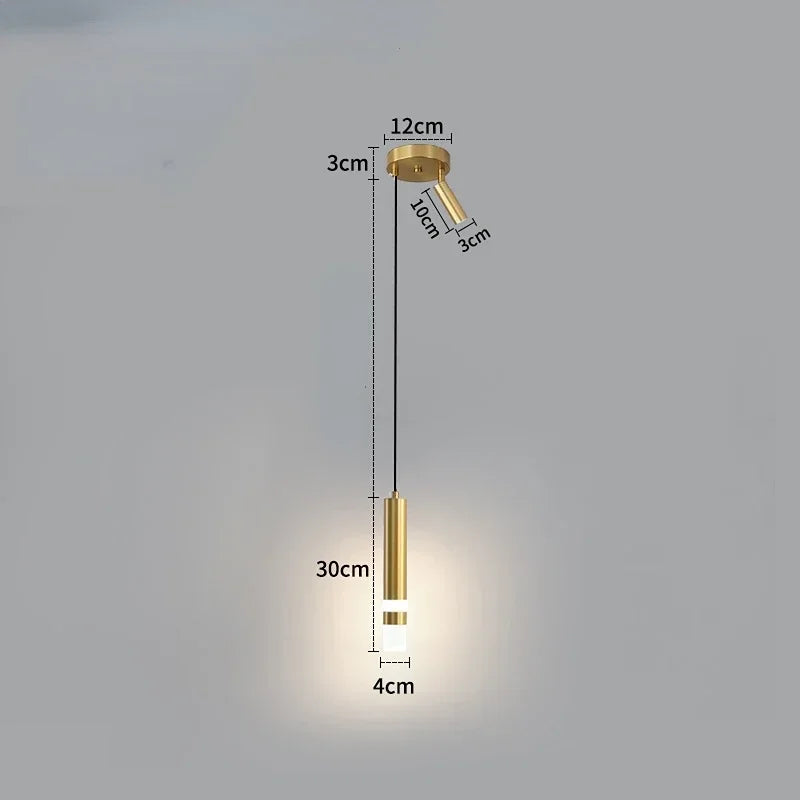 Led Pendant Light Bedroom Decor