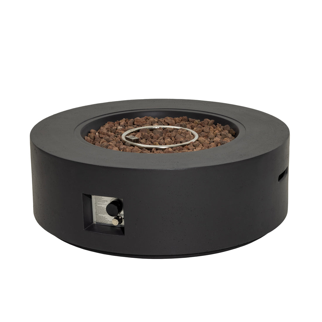 40' Round Outdoor Propane Fire Pit Table