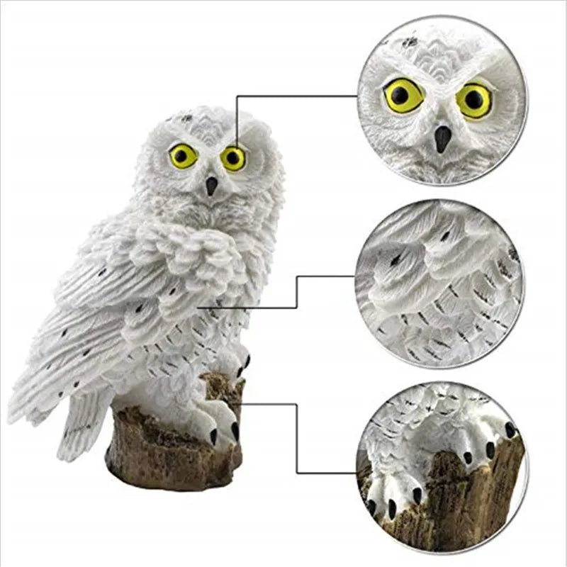 Solar Owl Garden Light - Decorative, Waterproof LED