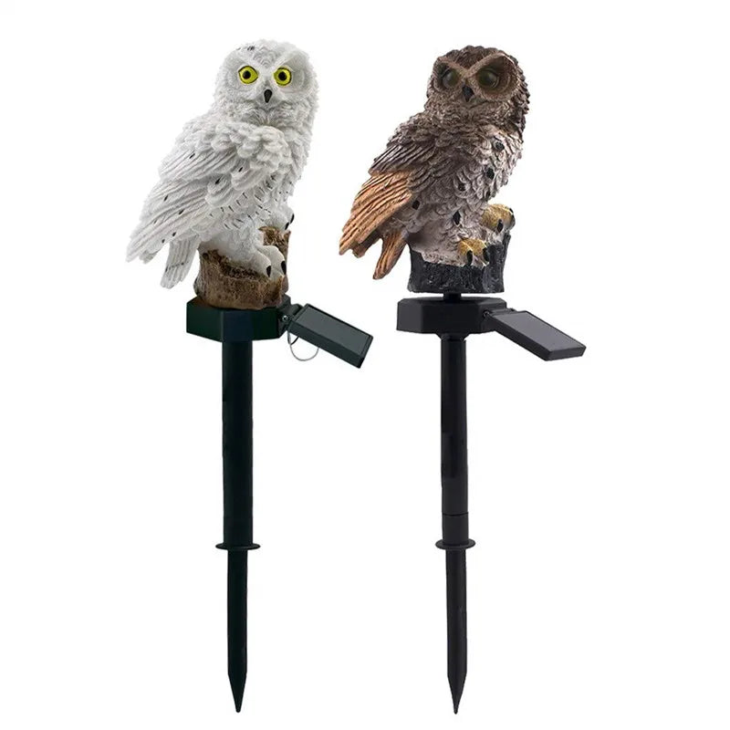 Solar Owl Garden Light - Decorative, Waterproof LED