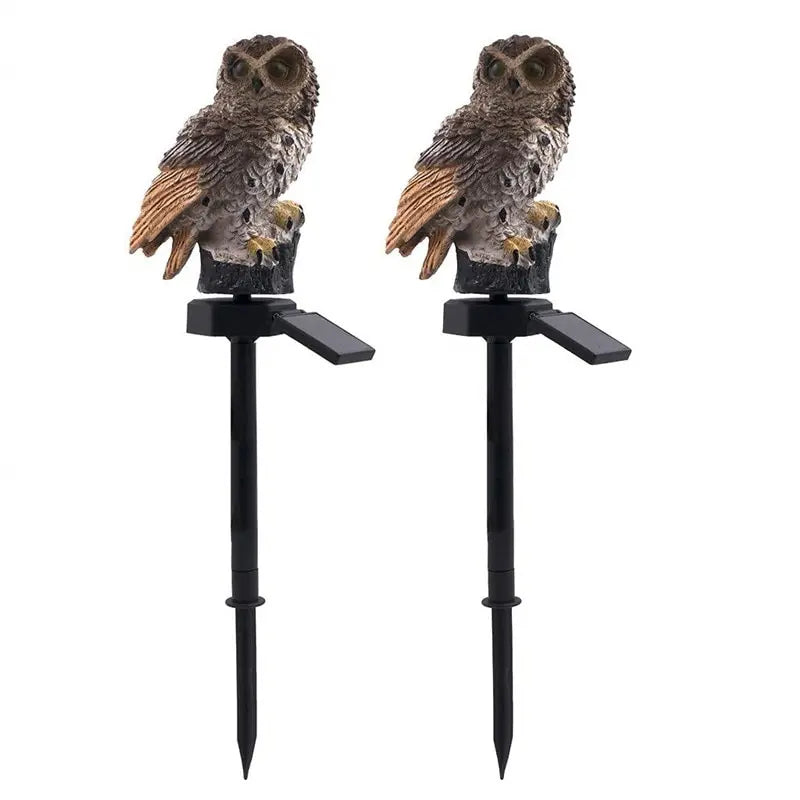 Solar Owl Garden Light - Decorative, Waterproof LED