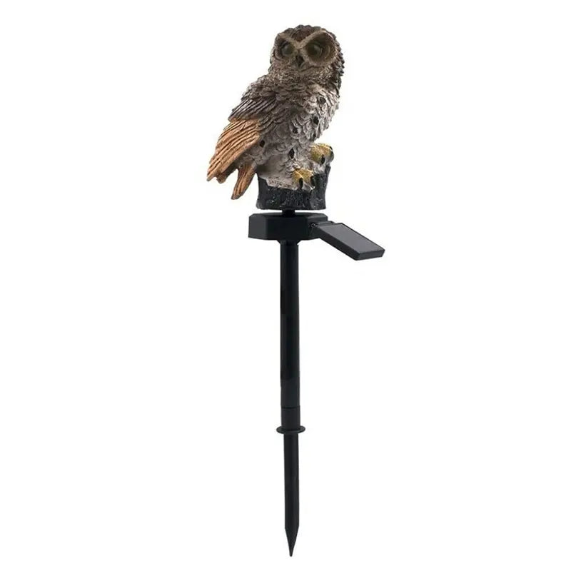 Solar Owl Garden Light - Decorative, Waterproof LED
