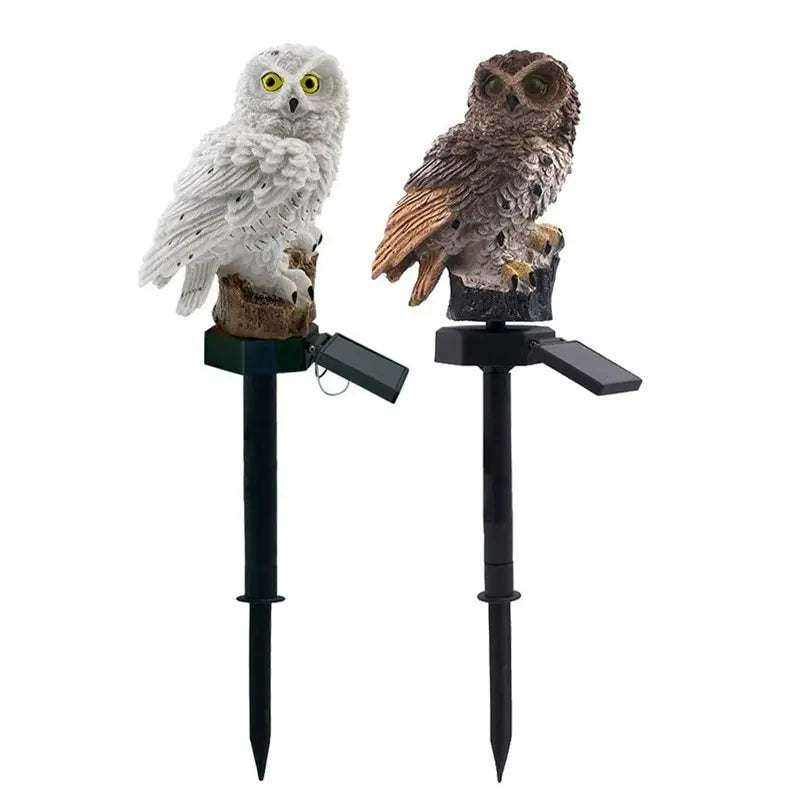 Solar Owl Garden Light - Decorative, Waterproof LED